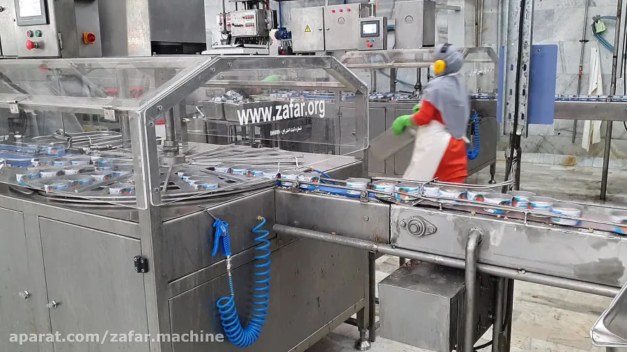 ویدیو چک ویر checkweigher کنسرو ماهی - ظفر ماشین فناوران